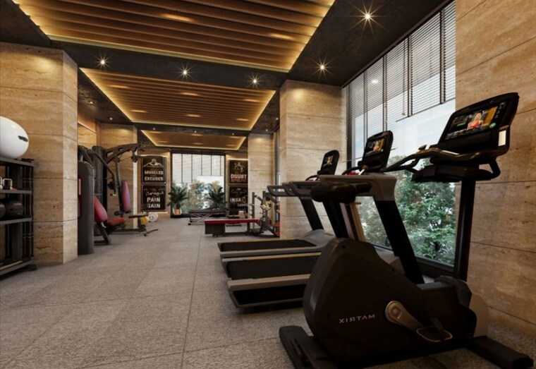 Gym, sri-mytri-aavasa 3 Bedroom 2384 Sq.Ft. Villa In Mokila Hyderabad 10550454