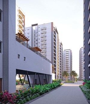 3 BHK Apartment – Exterior View View at Puppalaguda - for Sale