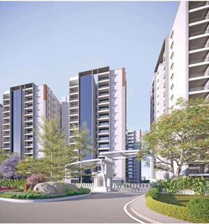 3 BHK Apartment – Exterior View View at Puppalaguda - for Sale