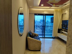 Living Room in 1 BHK Apartment at Kundan Easterlia, Lohgaon – for Rent