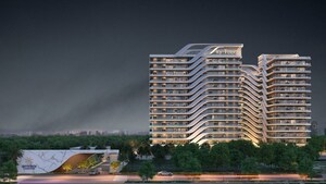 4 BHK Apartment – Exterior View View at Dhakoli - for Sale