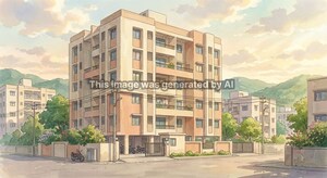  Apartment – Exterior View View at Lohgaon - for Sale