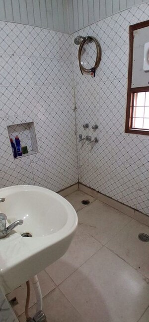 Bathroom in 2 BHK Apartment at Vasant Kunj – for Rent