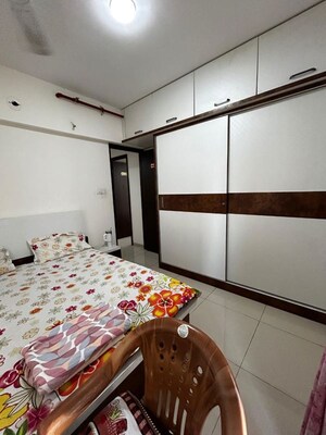 Bedroom in 2 BHK Apartment at Shapoorji Pallonji Joyville Hinjewadi, Hinjewadi – for Rent