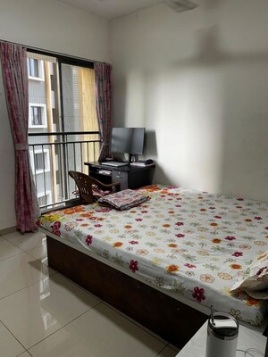 Bedroom in 2 BHK Apartment at Shapoorji Pallonji Joyville Hinjewadi, Hinjewadi – for Rent
