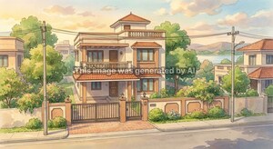  Independent House – Exterior View View at Jolva - for Sale