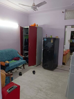 Living Room in 1 BHK Builder Floor at Lajpat Nagar 4 – for Rent