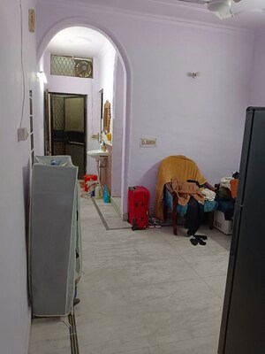 Living Room in 1 BHK Builder Floor at Lajpat Nagar 4 – for Rent