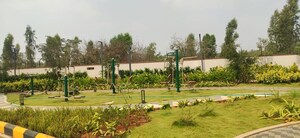Plot Area in 4 BHK Villa at Embassy Boulevard, Yelahanka – for Rent