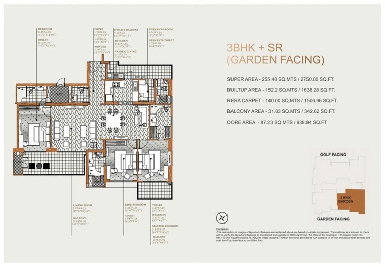 Master Plan, hale-the-resident-tower 3 Bedroom 2750 Sq.Ft. Apartment In Sector 150 Noida 10550847