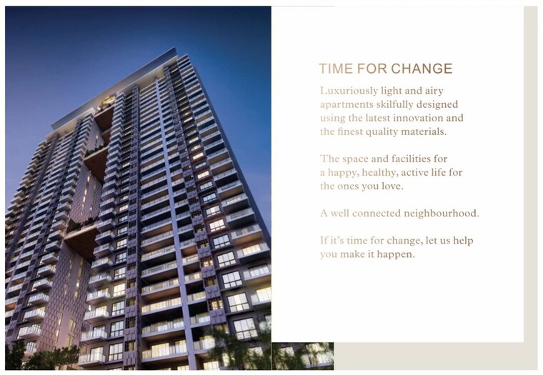 Exterior View, hale-the-resident-tower 3 Bedroom 2750 Sq.Ft. Apartment In Sector 150 Noida 10550847