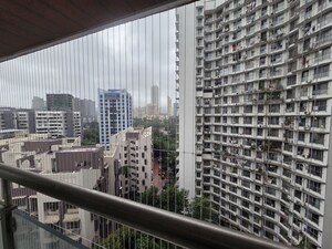 Balcony in 3.5 BHK Apartment at Je And Vee Om Trimurti, Malad East – for Rent