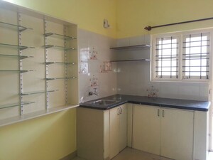 Kitchen in 1 RK Independent House at Rt Nagar – for Rent