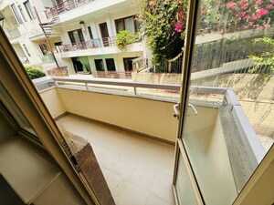 Balcony in 3 BHK Builder Floor at Unitech Nirvana Country Cedar Crest, Sector 50 – for Rent