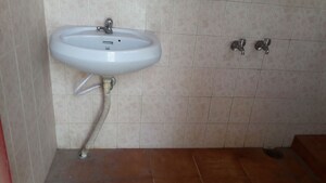 Bathroom in 1 RK Independent House at Rt Nagar – for Rent