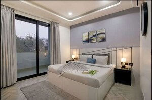 Bedroom in 3 BHK Apartment at SAS Shalimar Grand, Butler Colony – for Sale