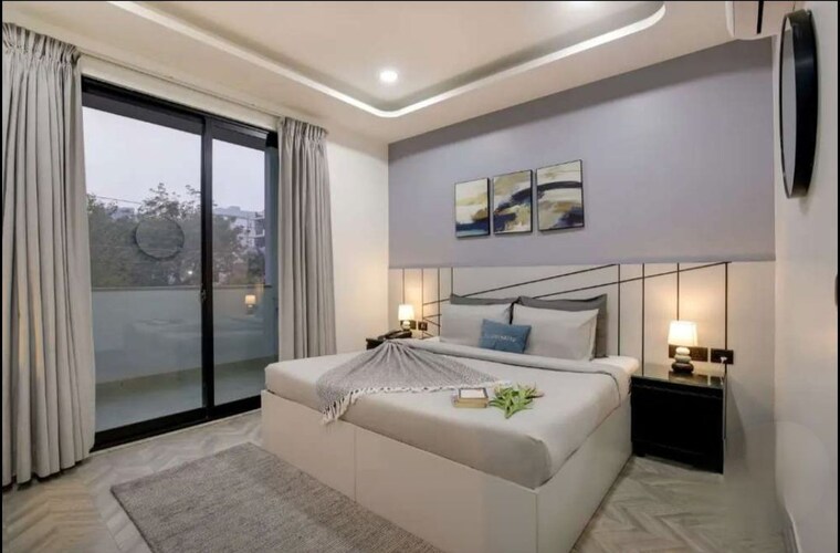 Bedroom, sas-shalimar-grand 3 Bedroom 2200 Sq.Ft. Apartment In Butler Colony Lucknow 10550905