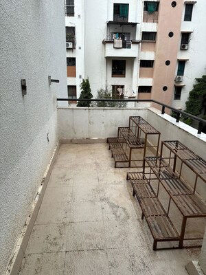 Balcony in 3 BHK Apartment at Bhosale Serenade, Bhosale Nagar – for Sale