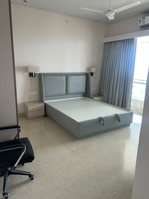 Living Room in 3 BHK Apartment at Indiabulls Sky Forest, Lower Parel – for Rent
