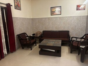 Living Room in 3 BHK Apartment at Sushma Crescent, Dhakoli – for Rent