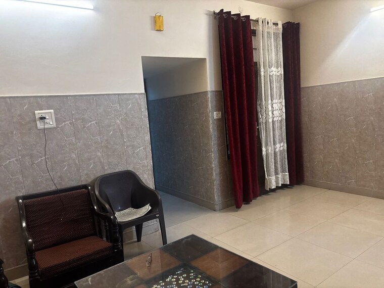Living Room, sushma-crescent 3 Bedroom 1960 Sq.Ft. Apartment In Dhakoli Zirakpur 10550965