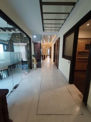 Building Lobby in 4 BHK Apartment at Greater Kailash I – for Rent