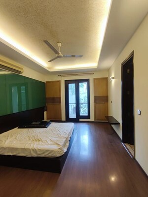 Building Lobby in 4 BHK Apartment at Greater Kailash I – for Rent