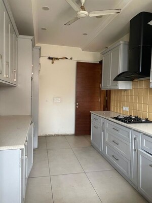 Kitchen in 3 BHK Builder Floor at Sector 8 – for Rent