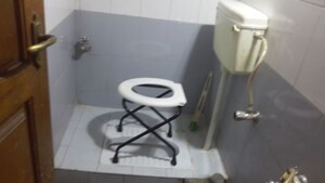 Bathroom in 1 RK Independent House at Rt Nagar – for Rent