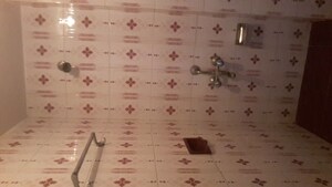 Bathroom in 1 RK Independent House at Rt Nagar – for Rent