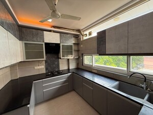 Kitchen in 3 BHK Builder Floor at Greater Kailash I – for Rent