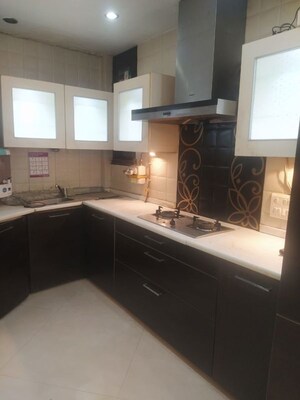 Kitchen in 3 BHK Builder Floor at South Extension ii – for Rent