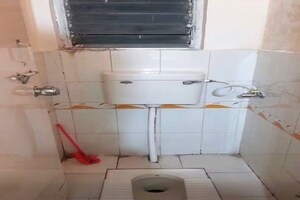 Bathroom in 1 BHK Apartment at Rakshak Nagar Gold, Kharadi – for Rent