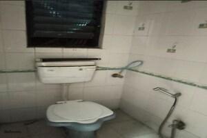 Bathroom in 1 BHK Apartment at Rakshak Nagar Gold, Kharadi – for Rent