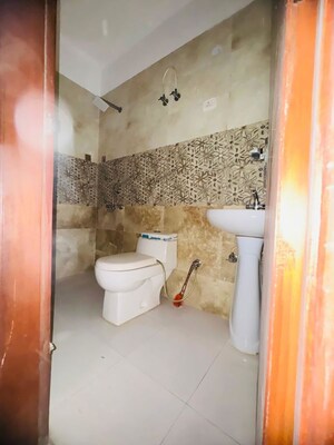 Bathroom in 2 BHK Builder Floor at Chattarpur – for Rent