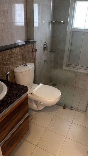 Bathroom in 3 BHK Apartment at Sector 66-A – for Rent