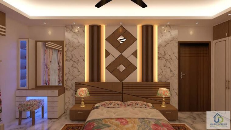 Bedroom, advetaya-smart-homes 3.5 Bedroom 1810 Sq.Ft. Builder Floor In Sector 104 Noida 10540797