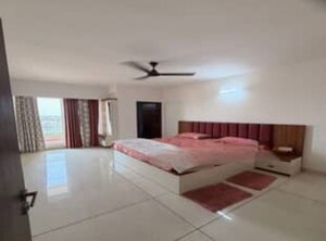 Bedroom in 3 BHK Apartment at Rishita Serenity, Sushant Golf City – for Rent
