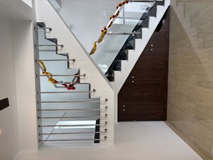 Staircase in 3 BHK Villa at Marsur – for Rent