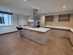 Kitchen in 4 BHK Apartment at Prestige White Meadows, Whitefield – for Rent