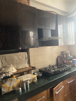 Kitchen in 3 BHK Apartment at KLJ Greens, Sector 77 – for Sale
