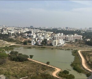Plot Area in 3 BHK Apartment at TVS Emerald Jardin, Singasandra – for Rent