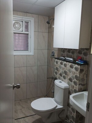 Bathroom in 3 BHK Apartment at TVS Emerald Jardin, Singasandra – for Rent