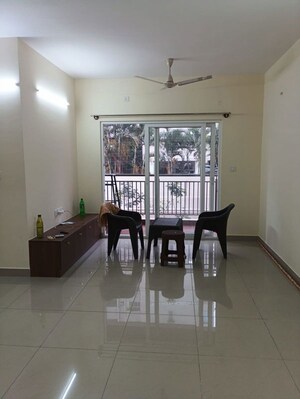 Living Room in 3 BHK Apartment at TVS Emerald Jardin, Singasandra – for Rent