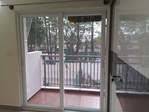 Balcony in 3 BHK Apartment at TVS Emerald Jardin, Singasandra – for Rent