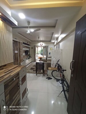 Living Room in 2 BHK Apartment at Karve Nagar – for Rent