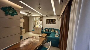 Living Room in 2 BHK Apartment at Neelkanth Greens, Manpada – for Rent