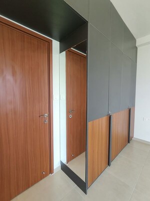 Bedroom in 2 BHK Apartment at Bhartiya Nikoo Homes Phase 2, Thanisandra Main Road – for Rent