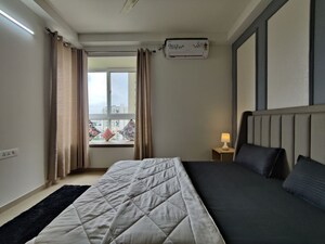Bedroom in 3.5 BHK Apartment at Bhartiya Nikoo Homes Phase 2, Thanisandra Main Road – for Rent