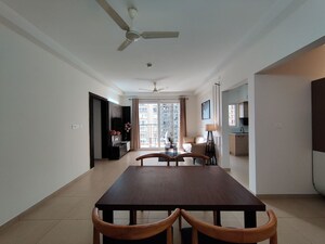 Kitchen in 3.5 BHK Apartment at Bhartiya Nikoo Homes Phase 2, Thanisandra Main Road – for Rent